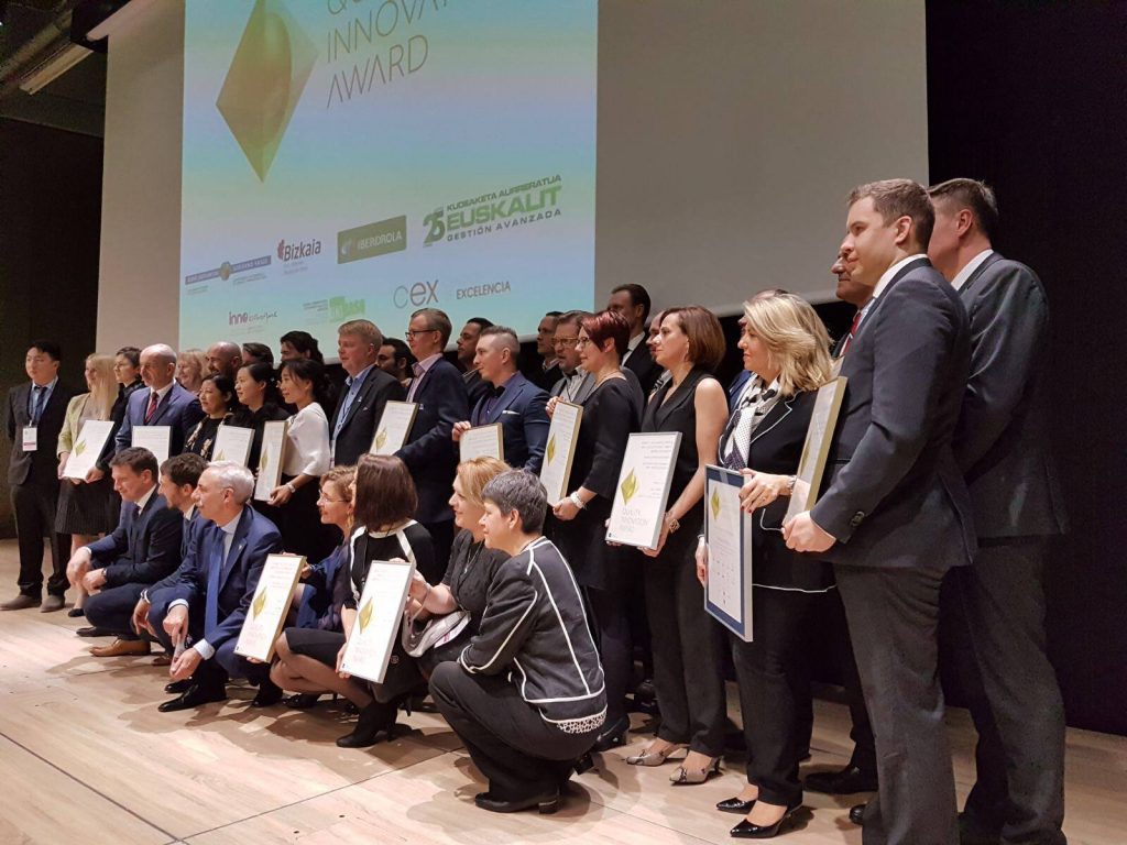 Osakidetza ha sido premiado con el premio “Quality Innovation Award”
